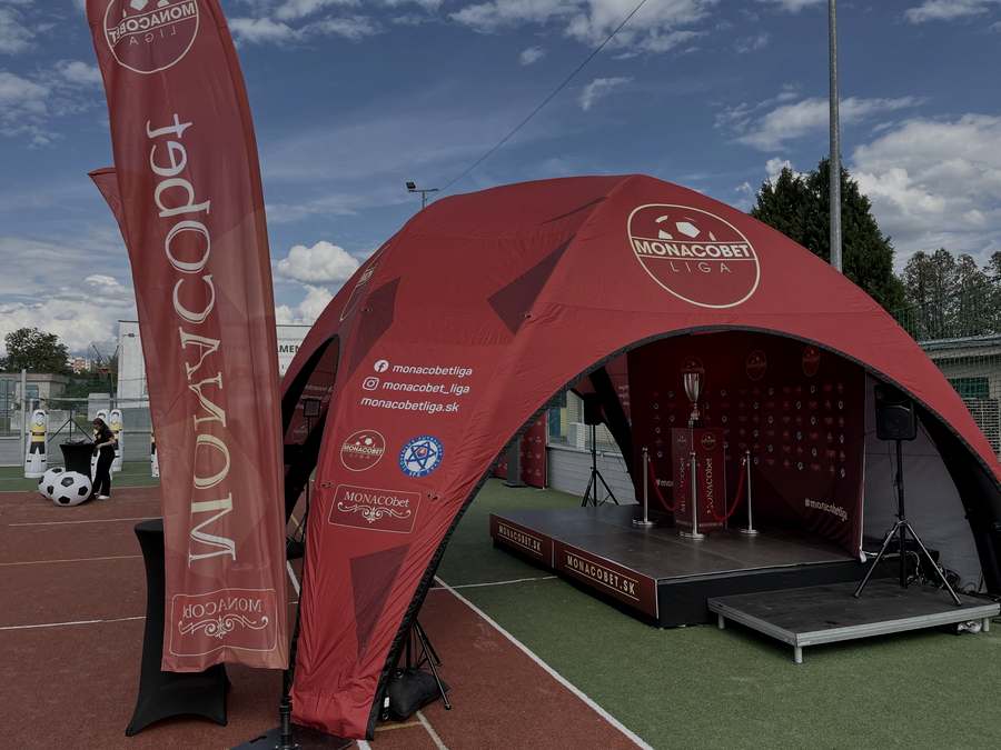 Fanzóna MONACObet na štadióne
